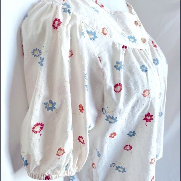 Madewell Prose Shirt in Dotted Floral Heyday - Picture 3 of 3